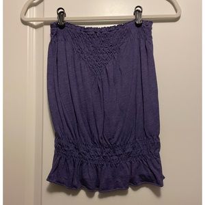 Purple tube top